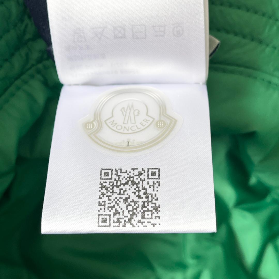 お値下げ！【新品】MONCLER バケットハット M ホワイトロゴ