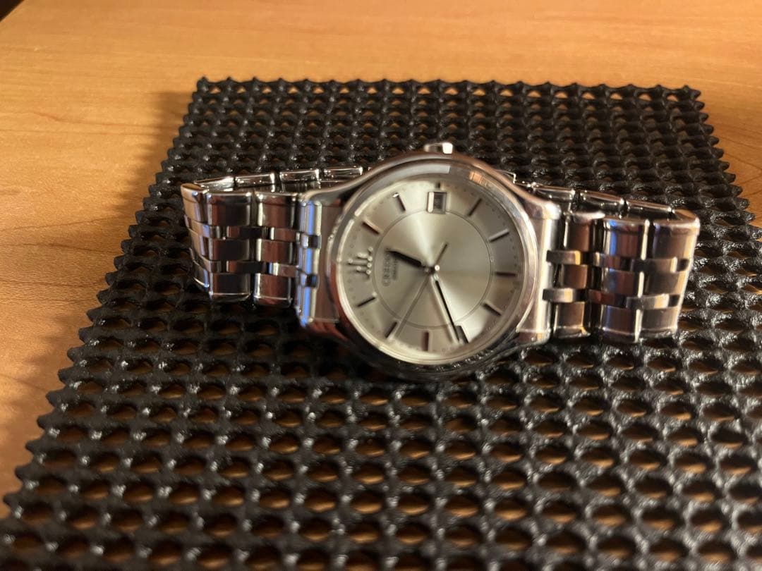 本日のみ価格！セイコー　クレドール　Credor 年差クオーツ　 美品　シルバー