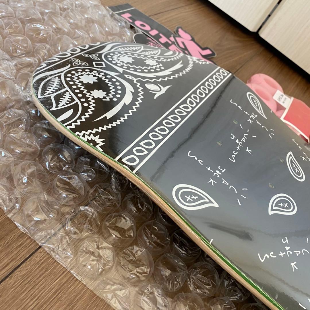 【新品】 CACTUS JACK PAISLEY SKATE DECK