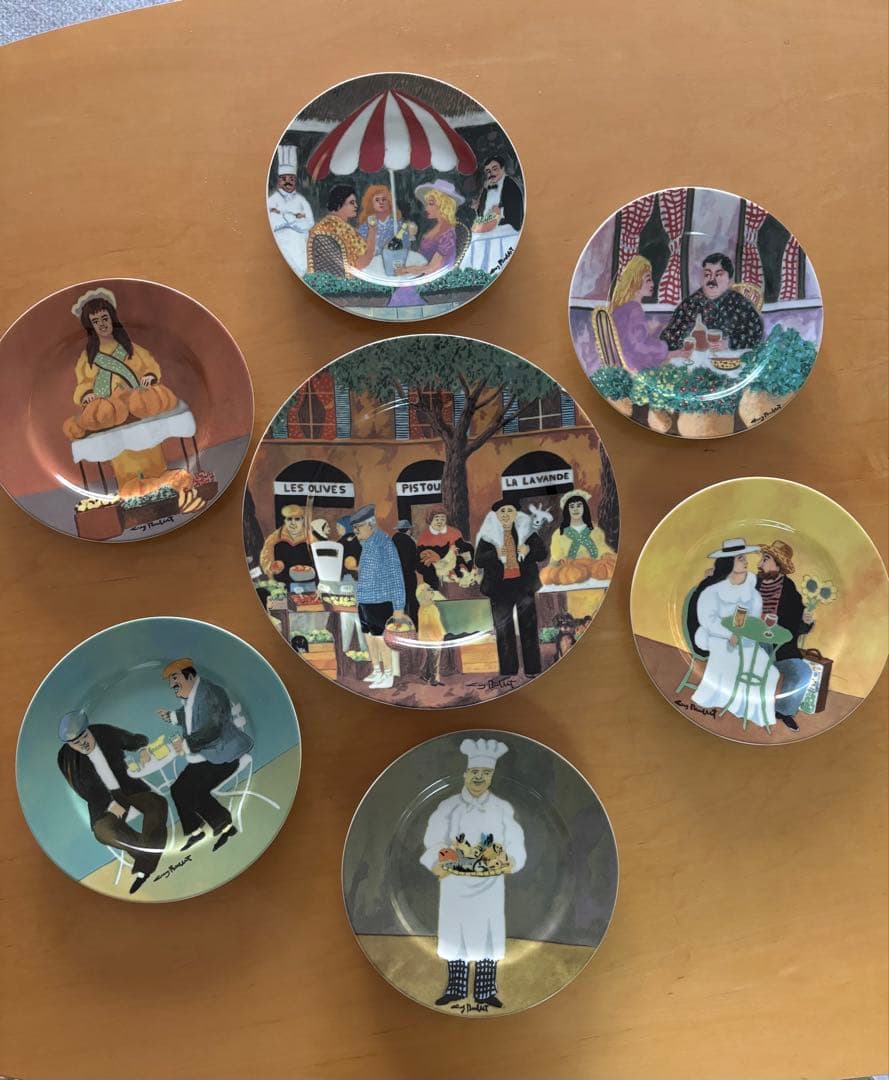 guy buffet collection　大皿1枚　小皿6枚セット