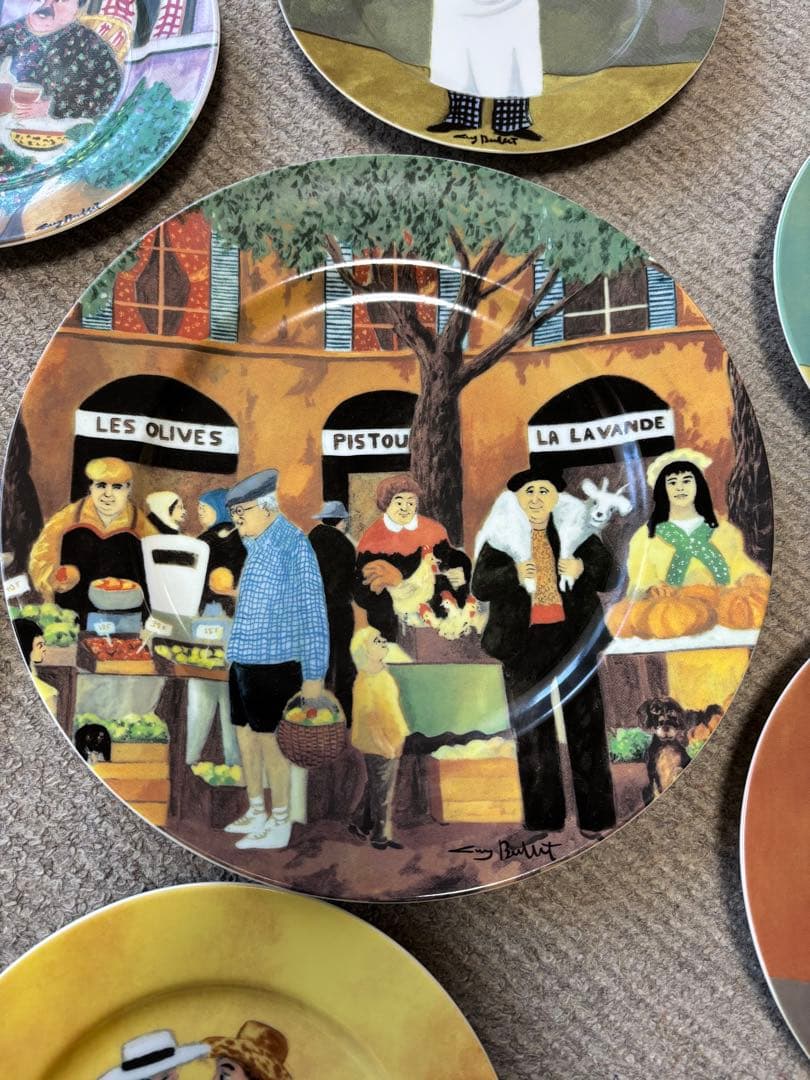 guy buffet collection　大皿1枚　小皿6枚セット