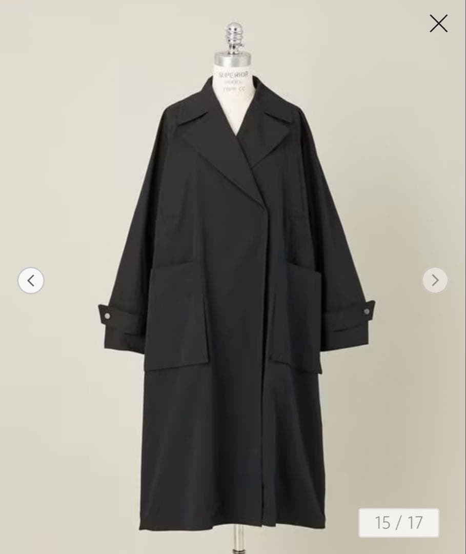 辺見えみりさん着用‼️＜conte＞ミリタリー トレンチコート