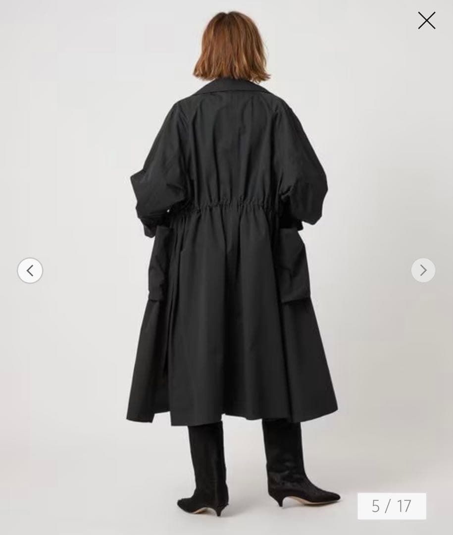 辺見えみりさん着用‼️＜conte＞ミリタリー トレンチコート