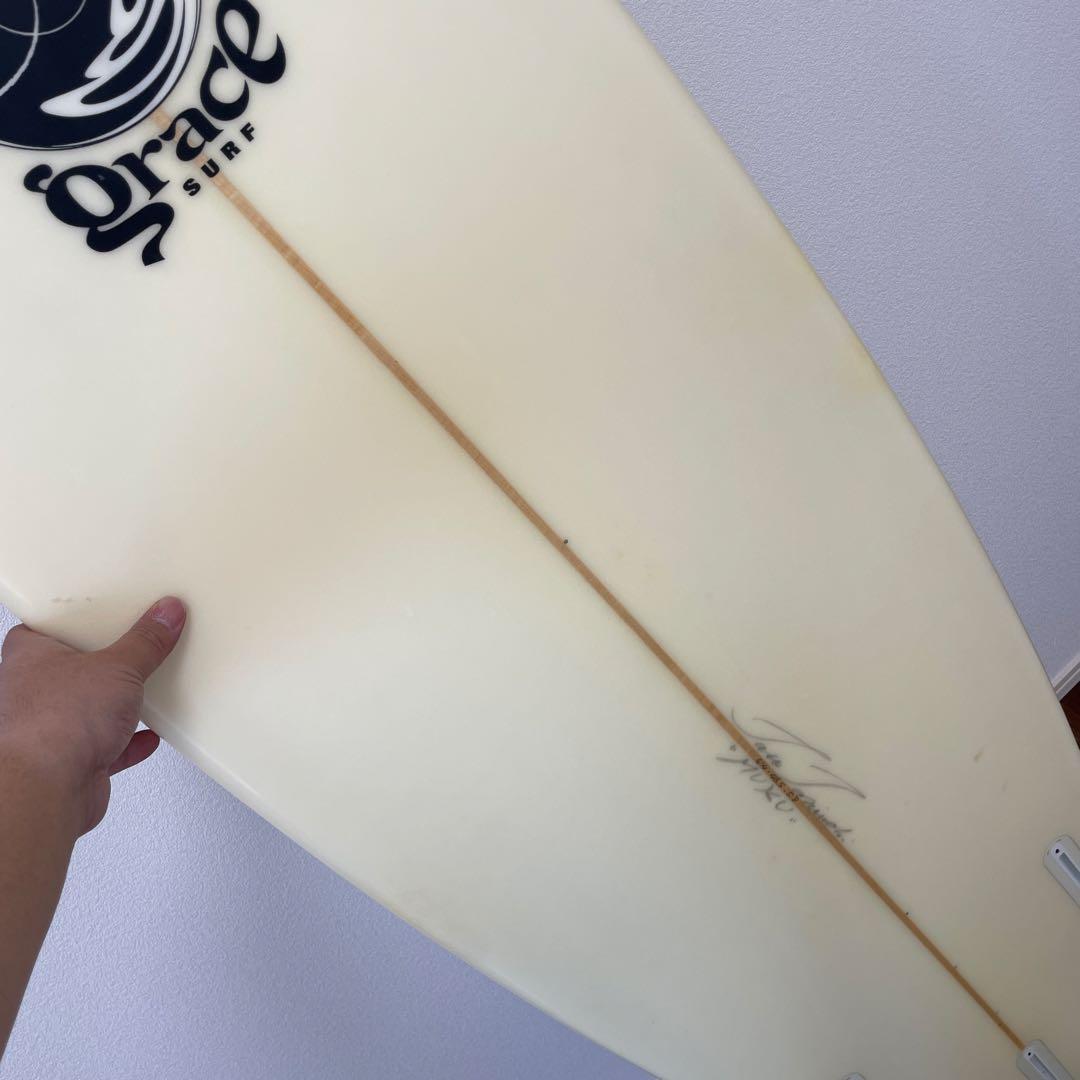 GRACE サーフボード セミガン 6'4×46.5×5.8 ケース付き