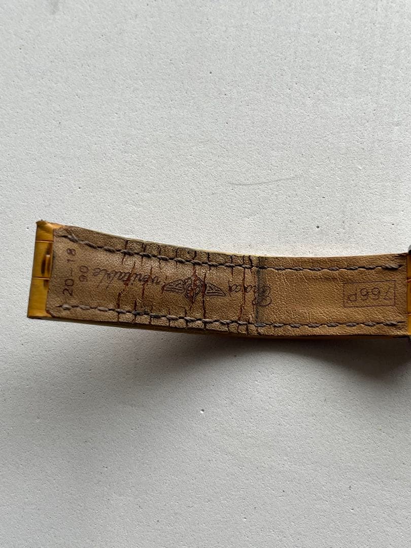 BREITLING クロコレザーベルト ブライトリング　純正