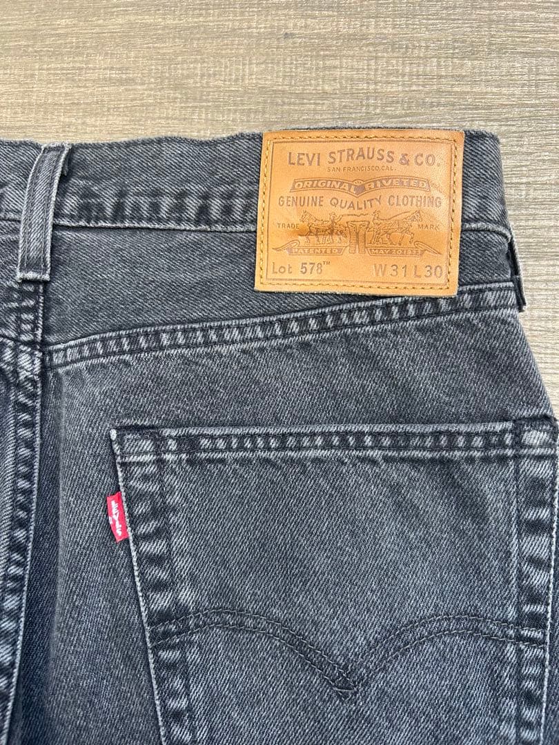 Levi's 黒デニムセットアップ
