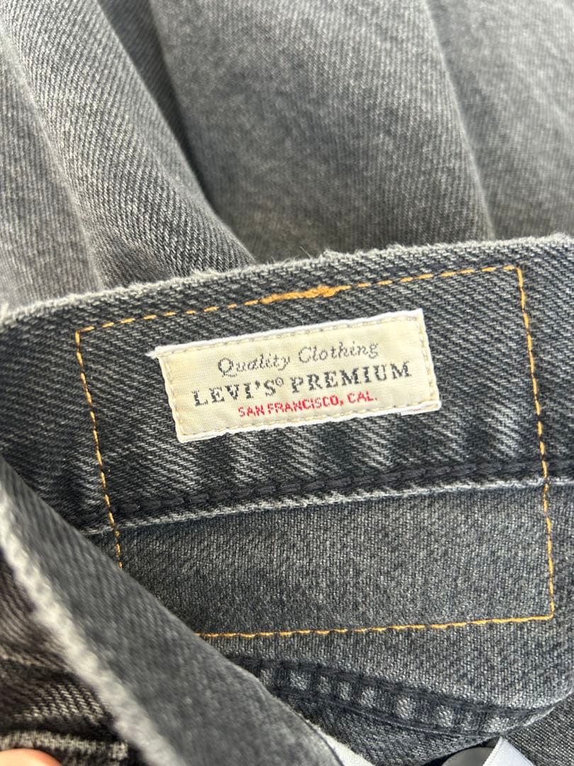 Levi's 黒デニムセットアップ