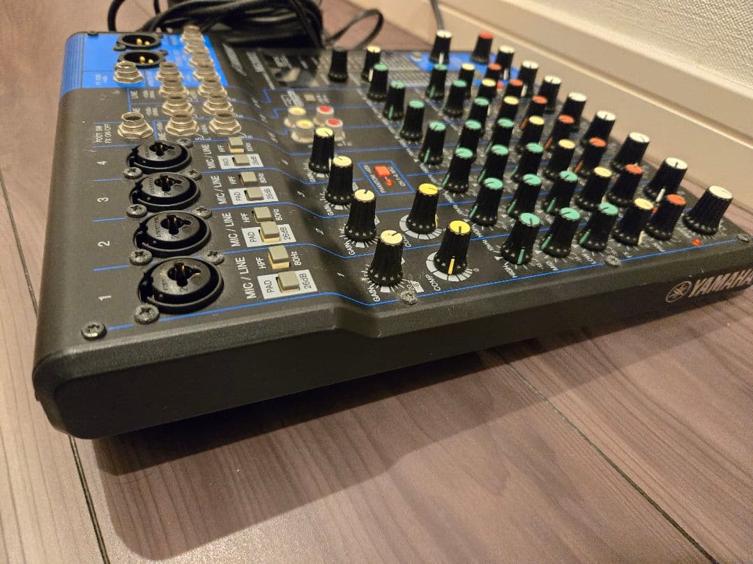 【YAMAHA】ヤマハ卓上アナログミキサーMG10XU