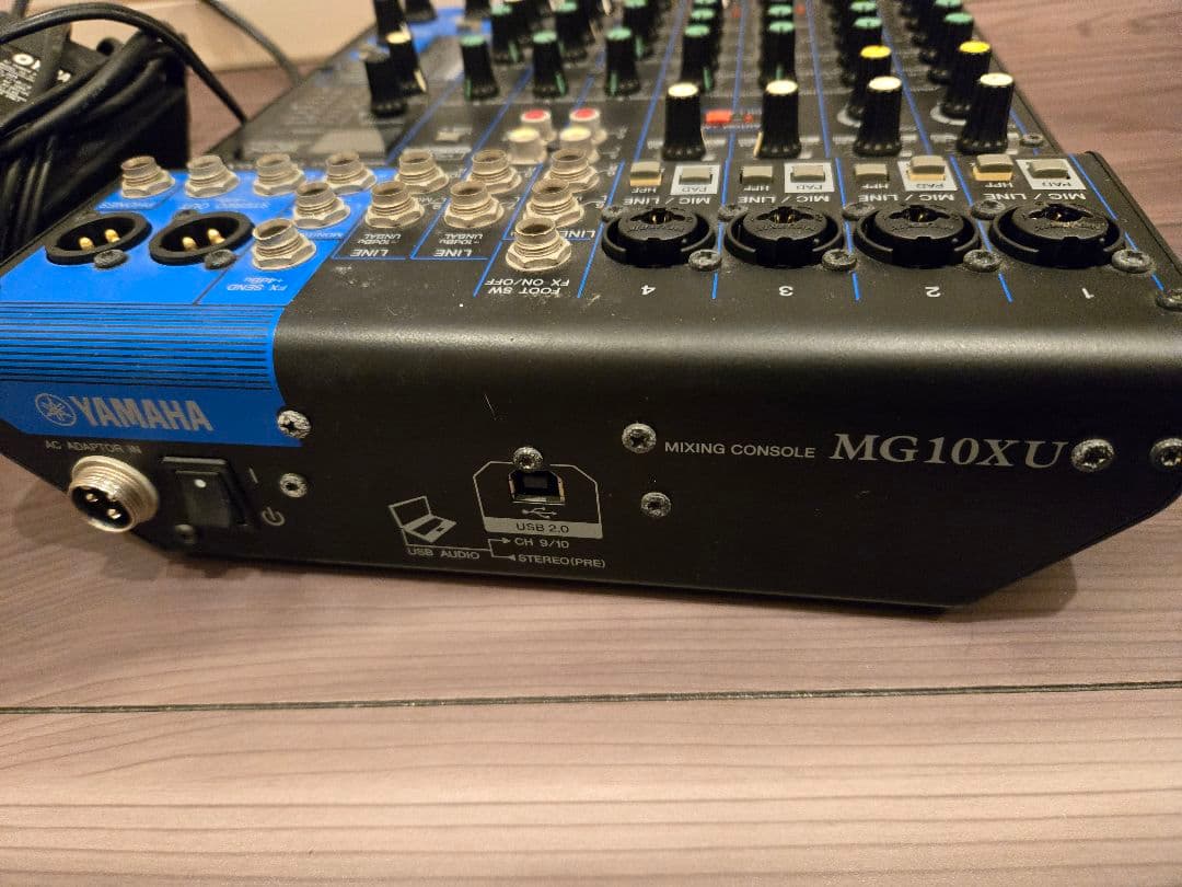 【YAMAHA】ヤマハ卓上アナログミキサーMG10XU