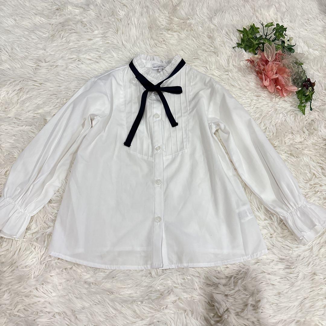 美品グリーンレーベルリラクシング3点セットアップ緑入学式卒園式ボレロ ワンピ