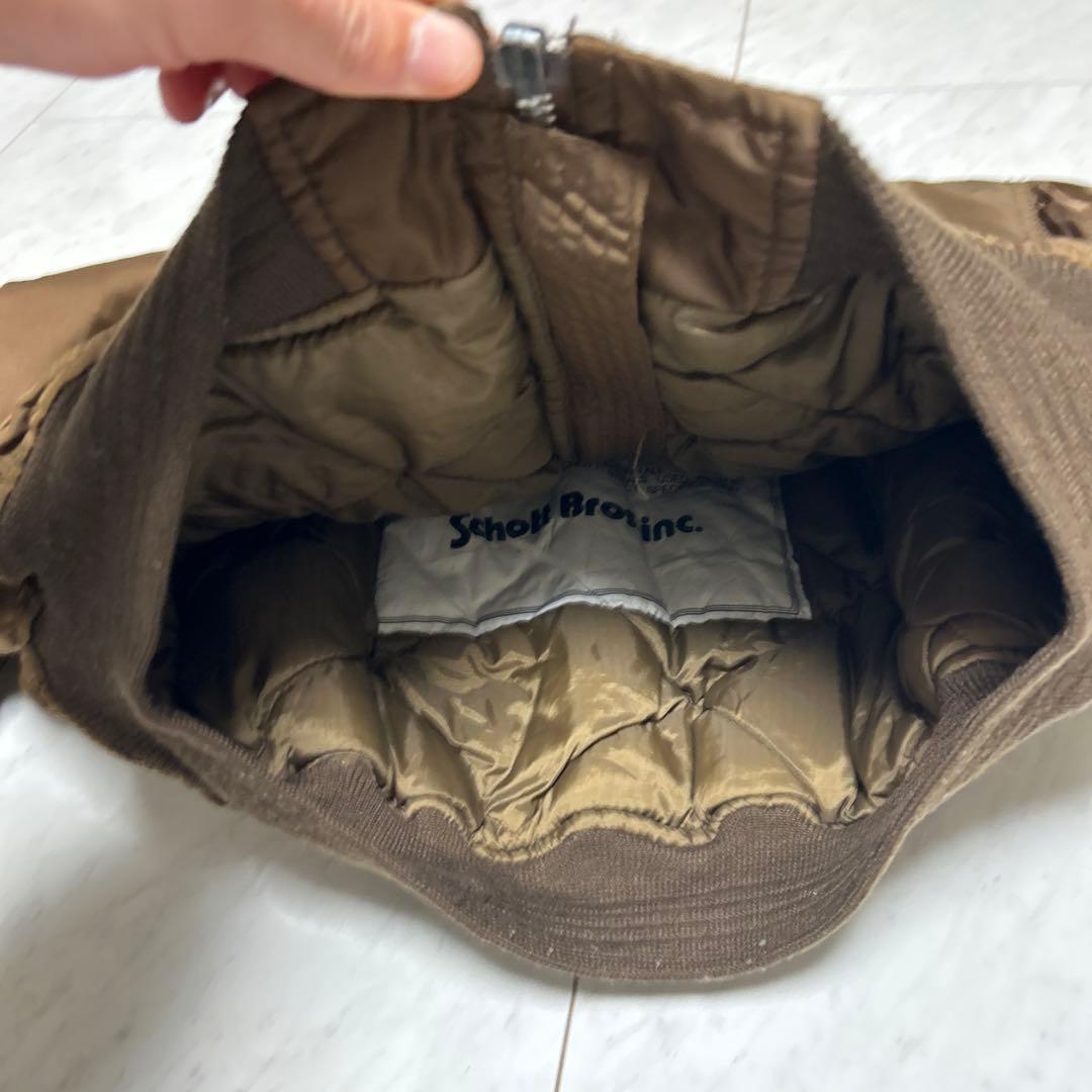 90s Schott Bros. Inc. フライトジャケッCWU-Rブラウン