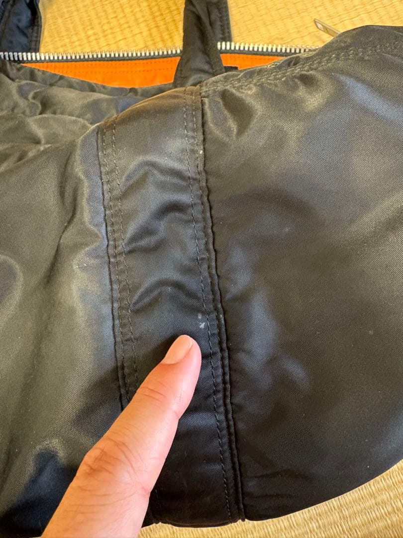 PORTER ドラムボストンバッグ 黒