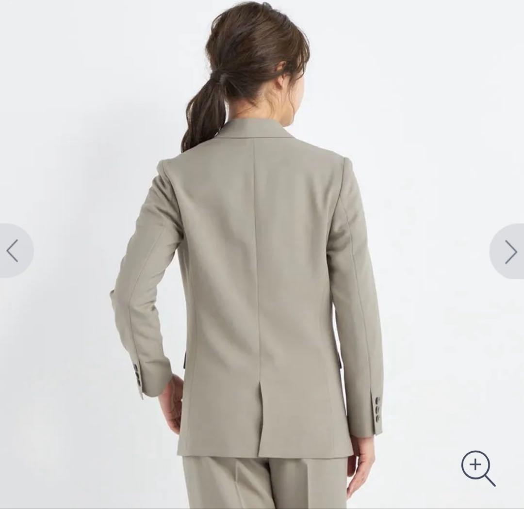 Oggiコラボ 2WAYストレッチ ダブルブレストジャケット　アオキ　AOKI