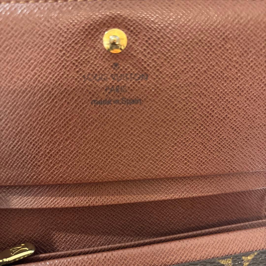 ルイヴィトン ポルトフォイユ トレゾール モノグラム 二つ折り財布