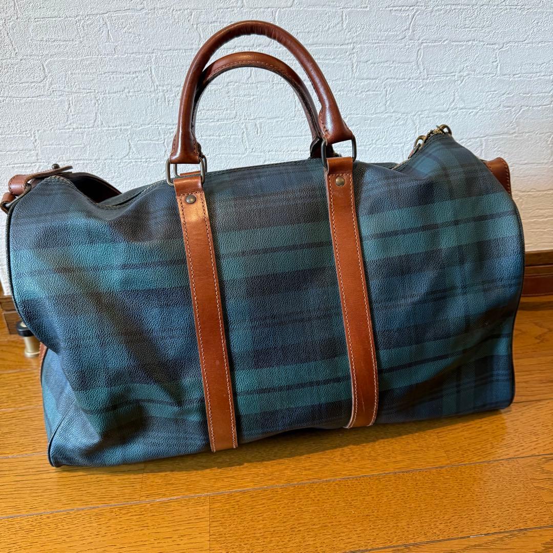 ポロラルフローレン　2way ボストンバッグ　ショルダー　旅行　宿泊　希少