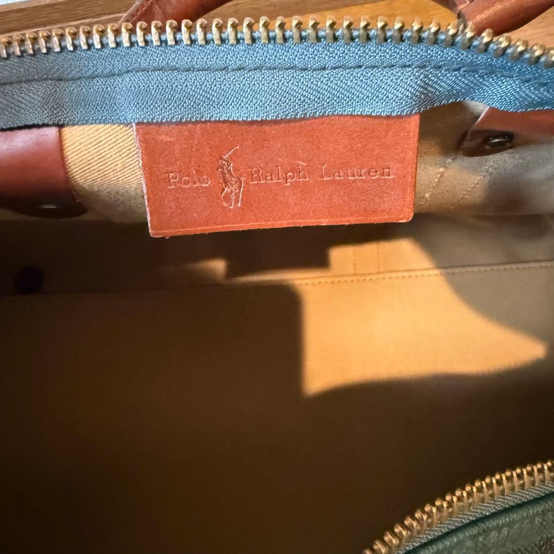 ポロラルフローレン　2way ボストンバッグ　ショルダー　旅行　宿泊　希少
