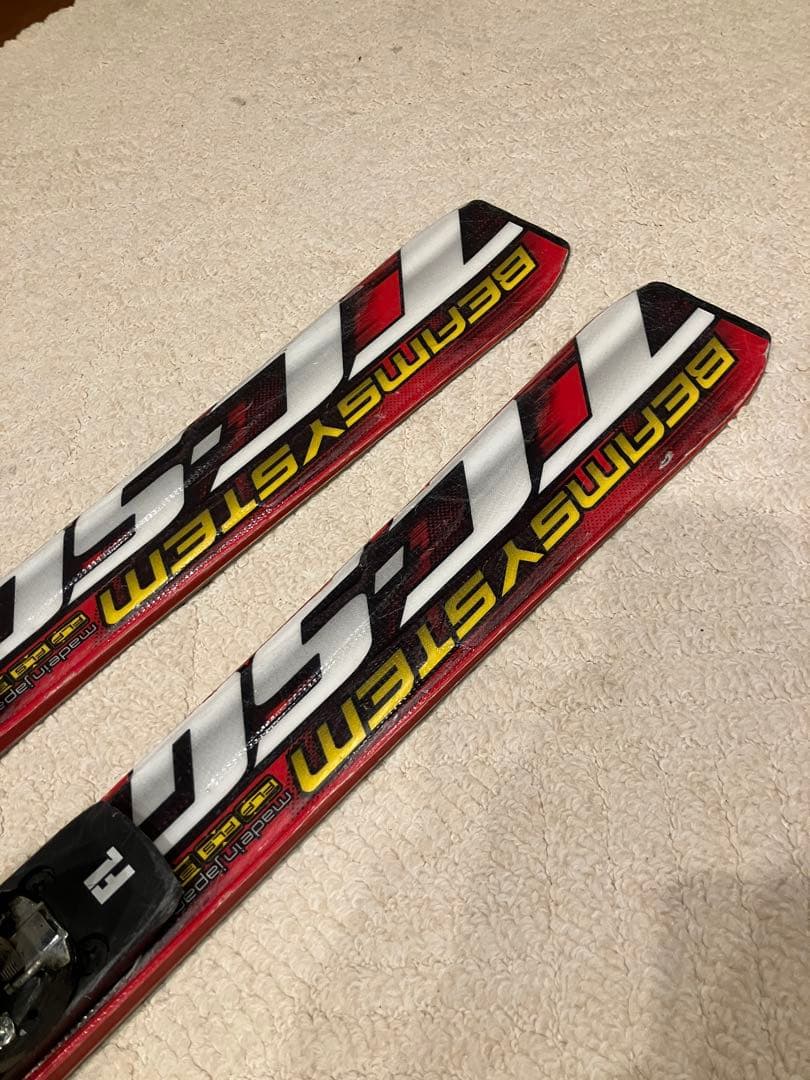 オガサカ　TC-SG 165cm スキー板 プレートRC 600 FL