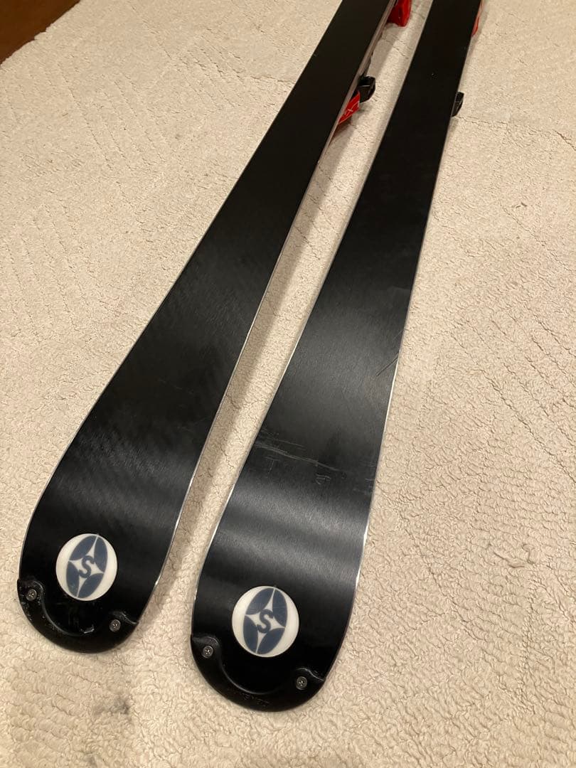 オガサカ　TC-SG 165cm スキー板 プレートRC 600 FL