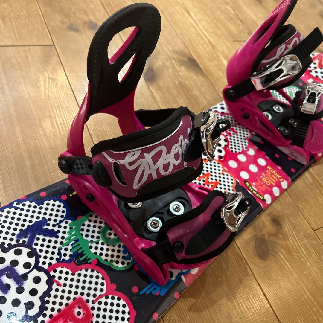 キッズスノーボードIGNIO90cm ビンデイング付 身長100～110cm