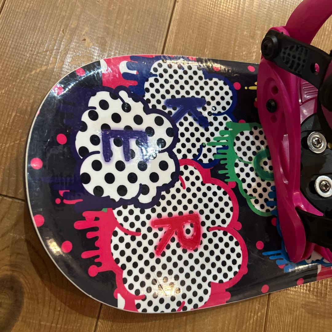 キッズスノーボードIGNIO90cm ビンデイング付 身長100～110cm