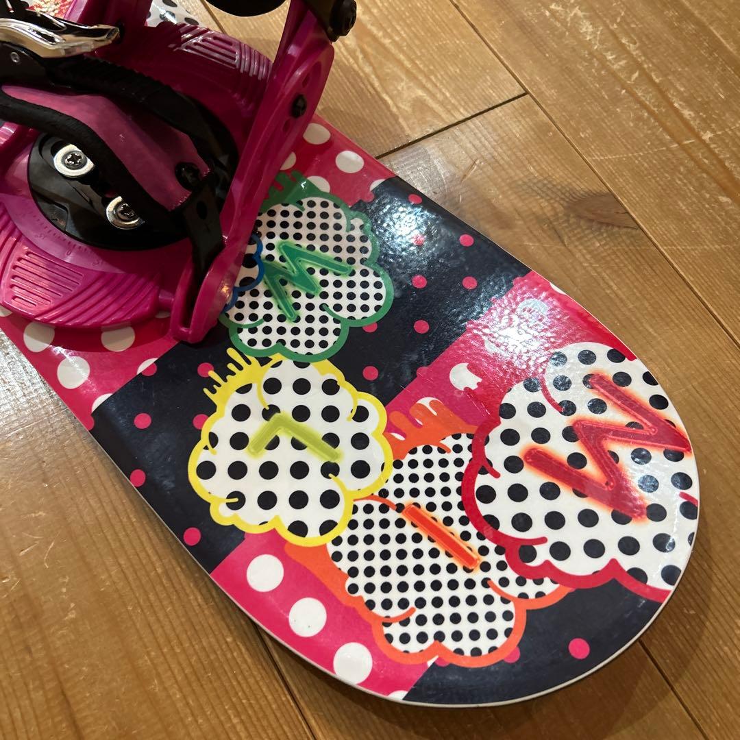 キッズスノーボードIGNIO90cm ビンデイング付 身長100～110cm