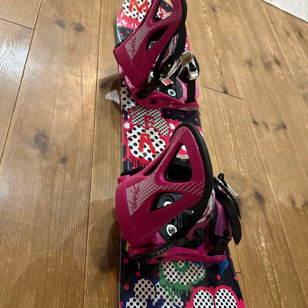 キッズスノーボードIGNIO90cm ビンデイング付 身長100～110cm