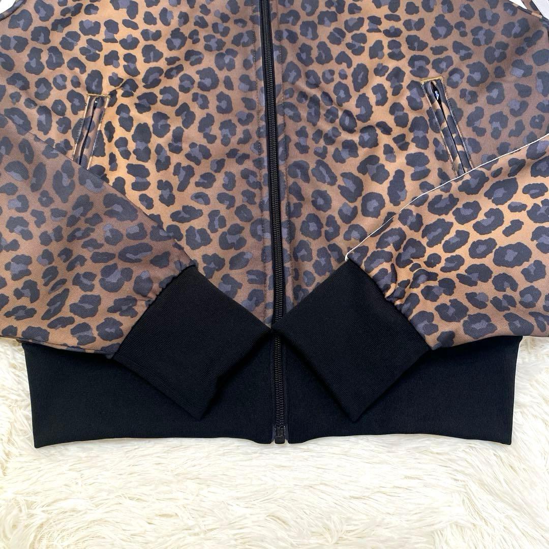 未使用級✨adidas 限定モデル レオパード トラックジャケット ヒョウ柄