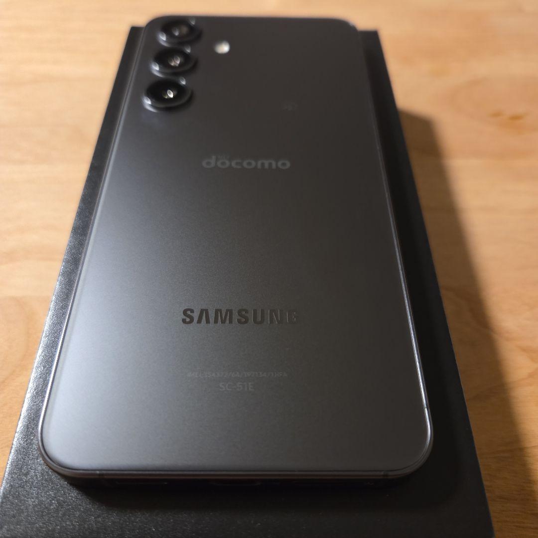 美品 Galaxy S24 オニキス ブラック ドコモ SIMフリー