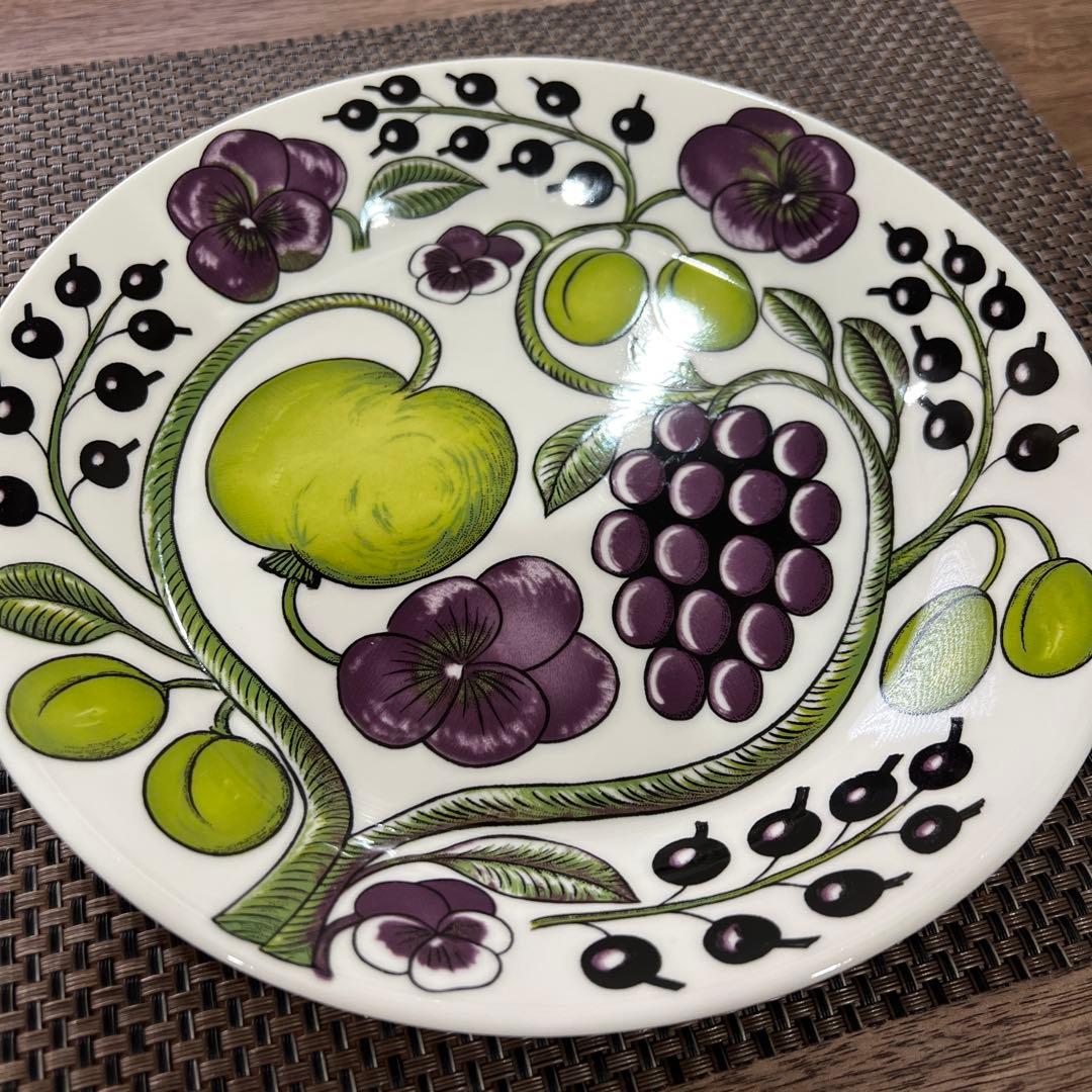 アラビア　パラティッシ プレート 26cm パープル　２枚