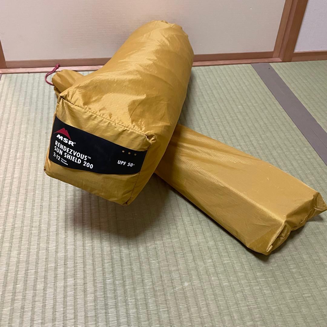 KAL様用オプション付　MSR ランデブー サンシールド 200 ウィングタープ
