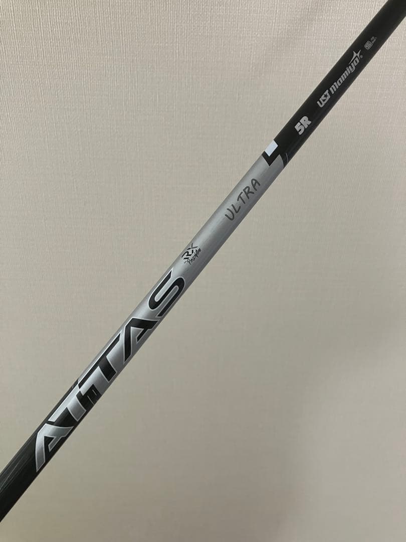 ATTAS RXウルトラブラック5R テーラースリーブ装着