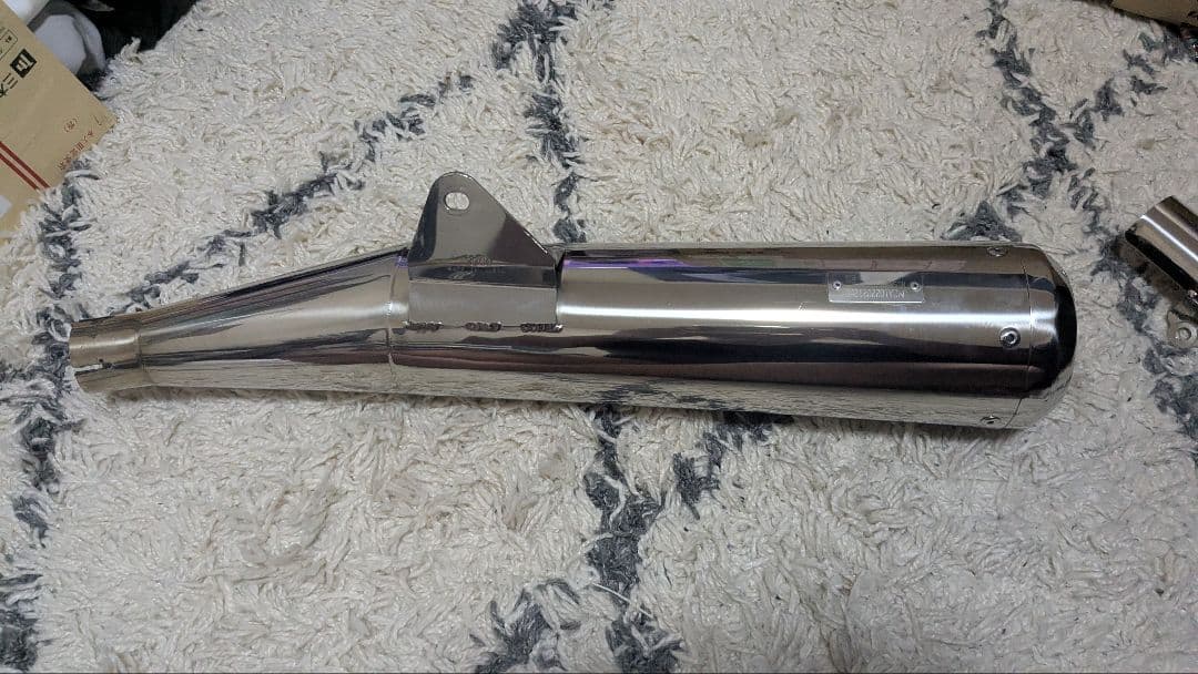 SP忠男　GB350 2BL-NC59 パワーボックスサイレンサー