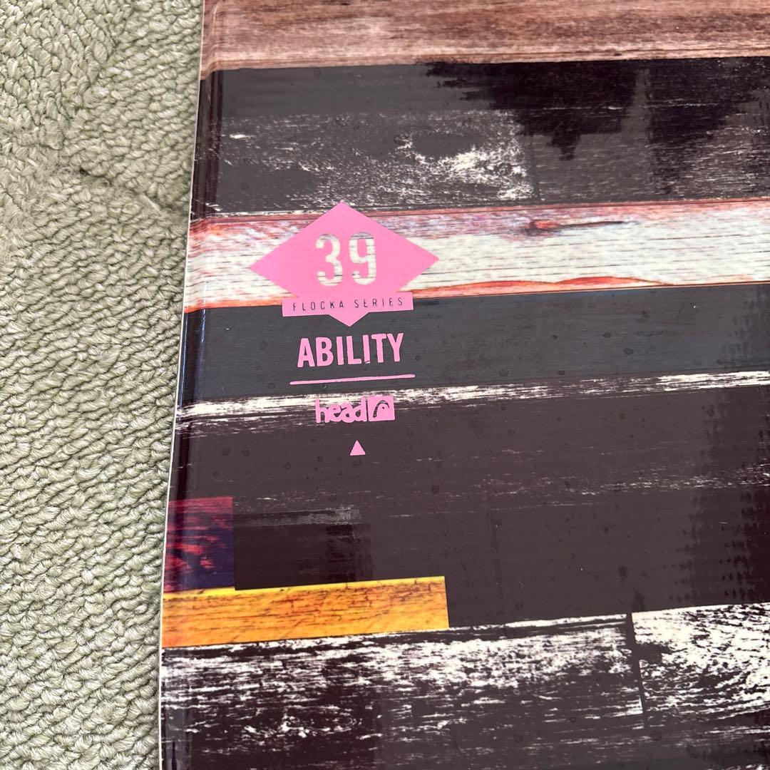 HEAD ABILITY スノーボード 142cm 板＆HEADのビンディング