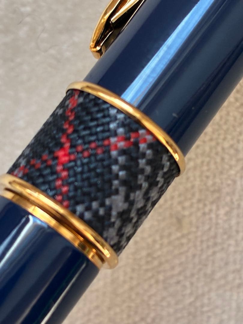 廃盤 Pentel ぺんてる バーバリー ケリー ネイビー　ボールペン