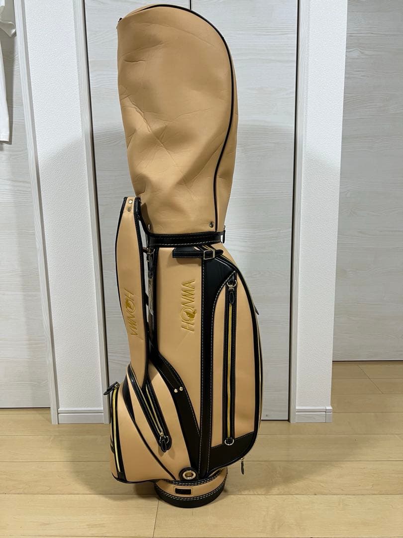 口径8型 本間ゴルフ ホンマ キャディバック レディース ベージュ