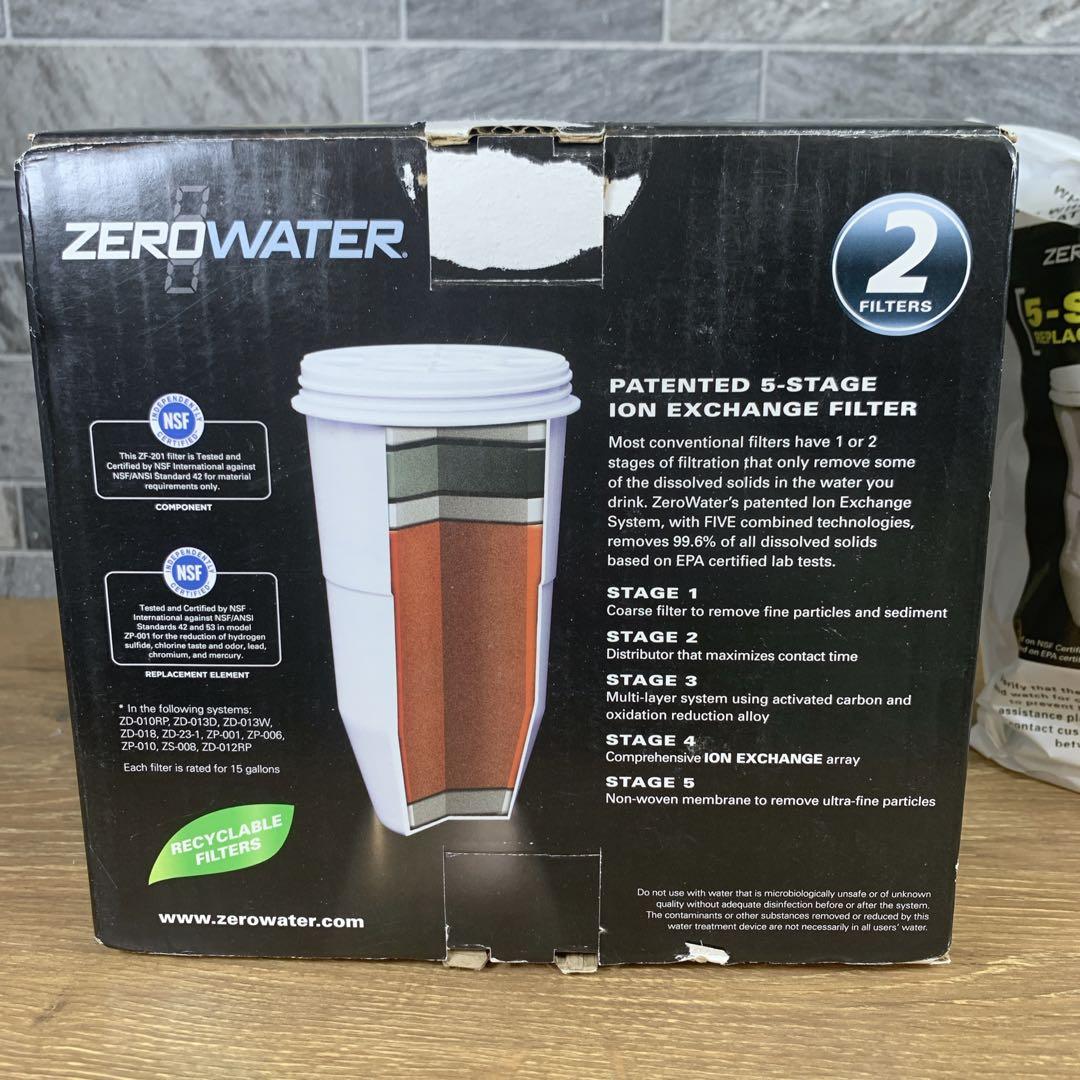 コアラ　ゼロウォーター　ゼロスイ ピッチャー用フィルター（2個入り）ｘ2