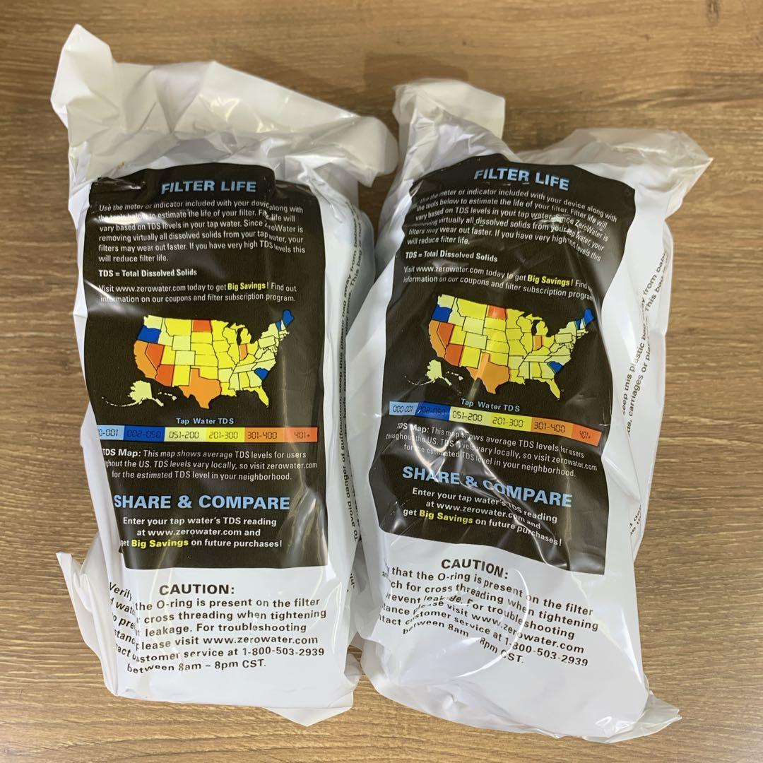 コアラ　ゼロウォーター　ゼロスイ ピッチャー用フィルター（2個入り）ｘ2