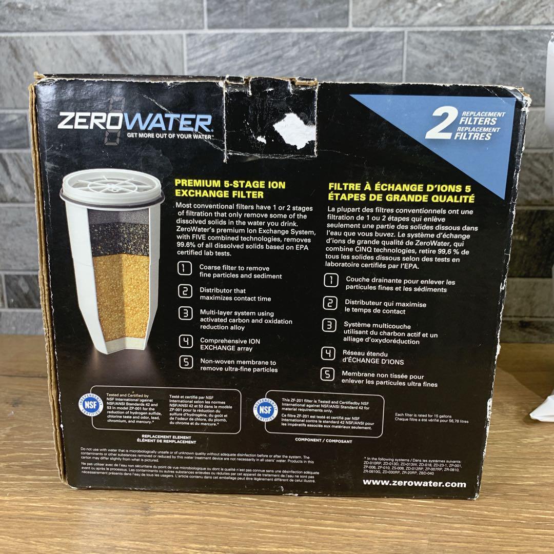 コアラ　ゼロウォーター　ゼロスイ ピッチャー用フィルター（2個入り）ｘ2