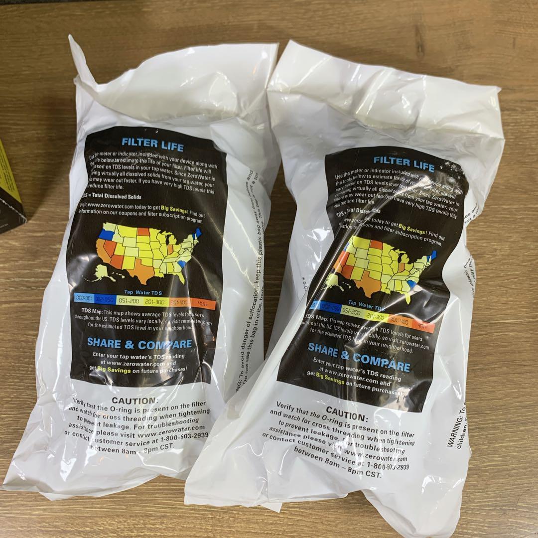 コアラ　ゼロウォーター　ゼロスイ ピッチャー用フィルター（2個入り）ｘ2