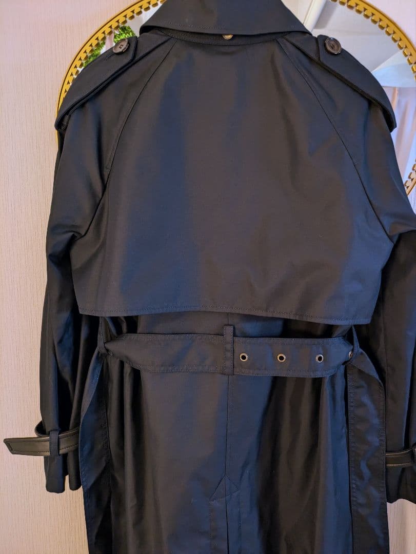 mettya COACHフーデッド トレンチ コート