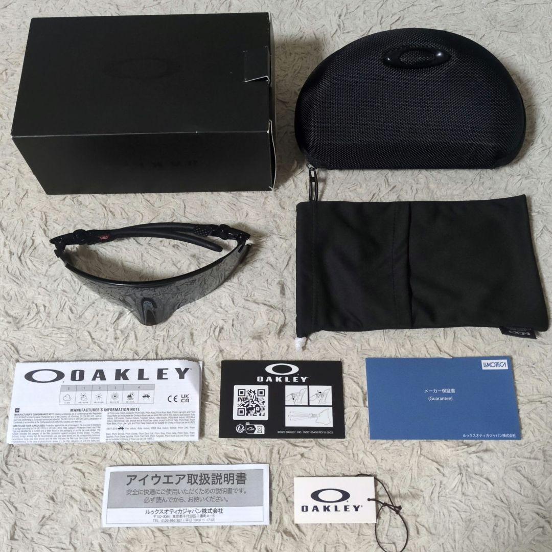 付属品完備 OAKLEY KATO POLISHED BLACK ブラック