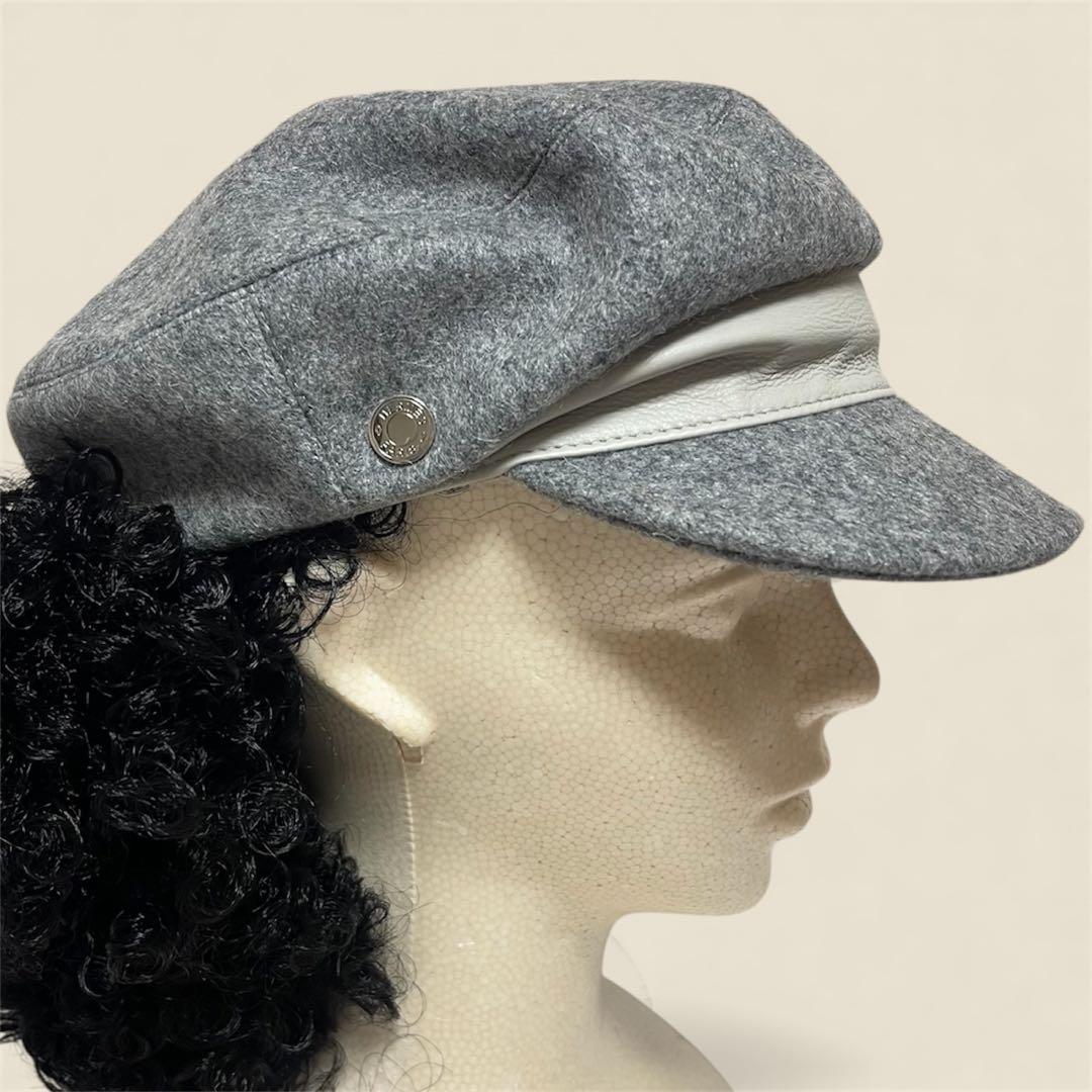 エルメス2021AWキャスケット ダニ　グレー　57