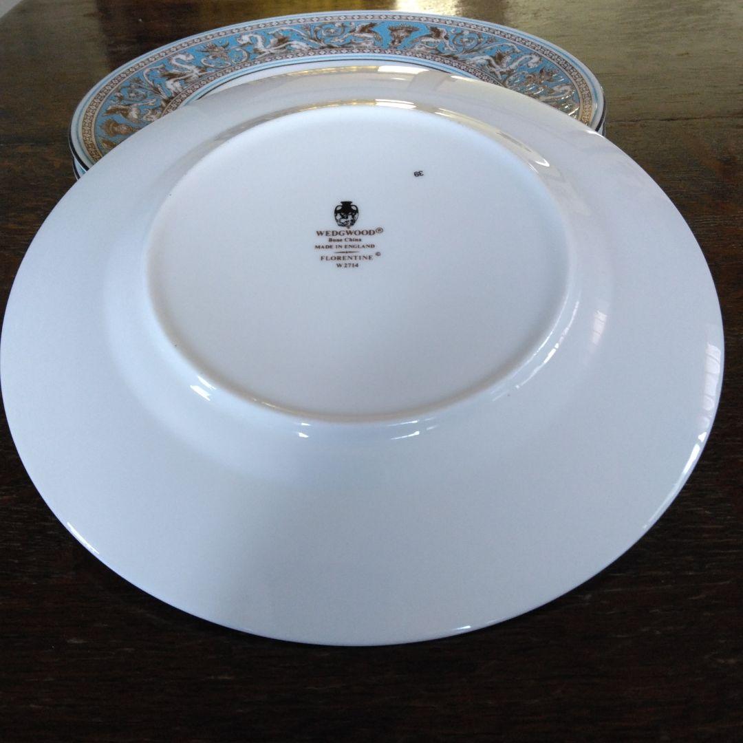 再値下げ… デナ－プレート 20cm 6枚セット　黒壺印