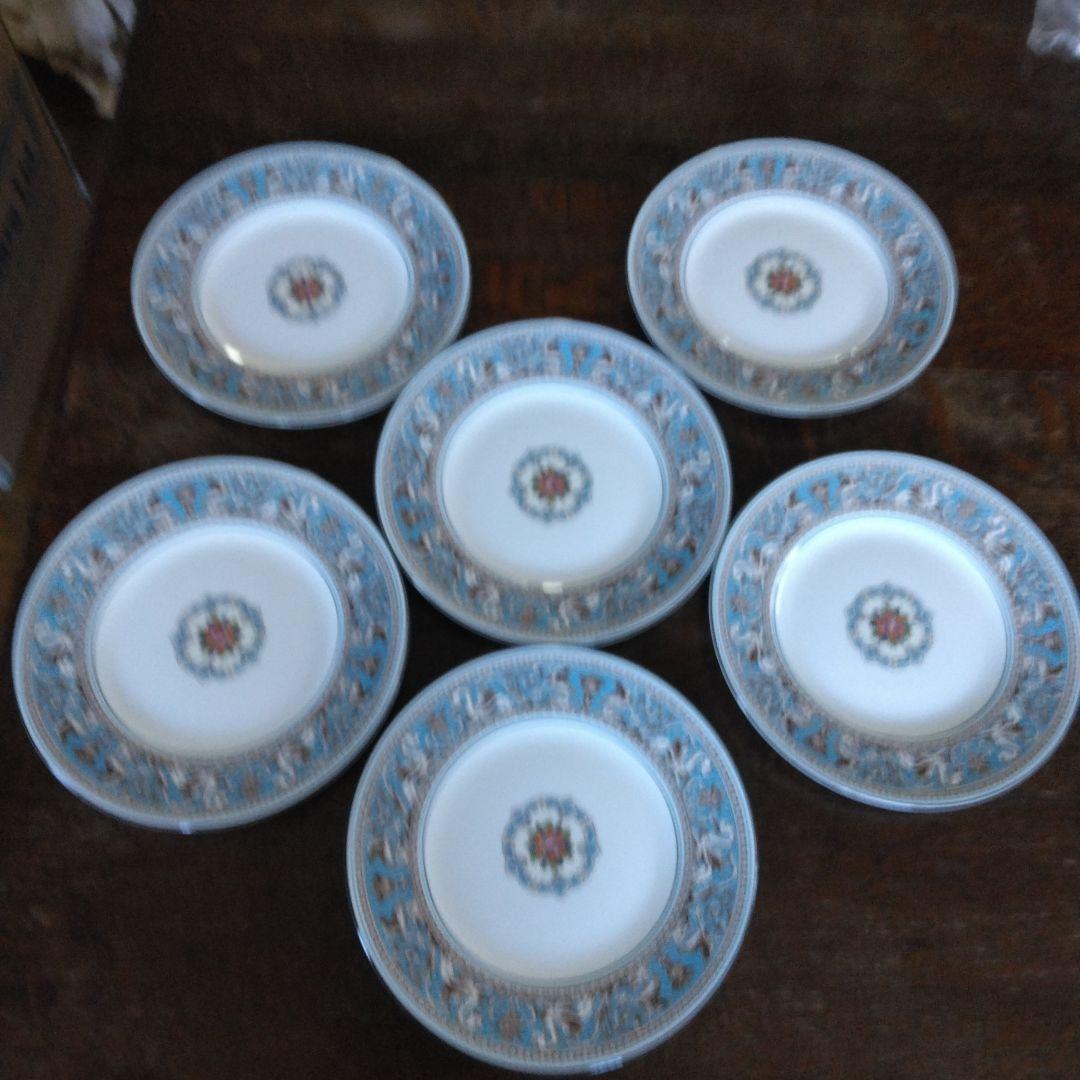 再値下げ… デナ－プレート 20cm 6枚セット　黒壺印