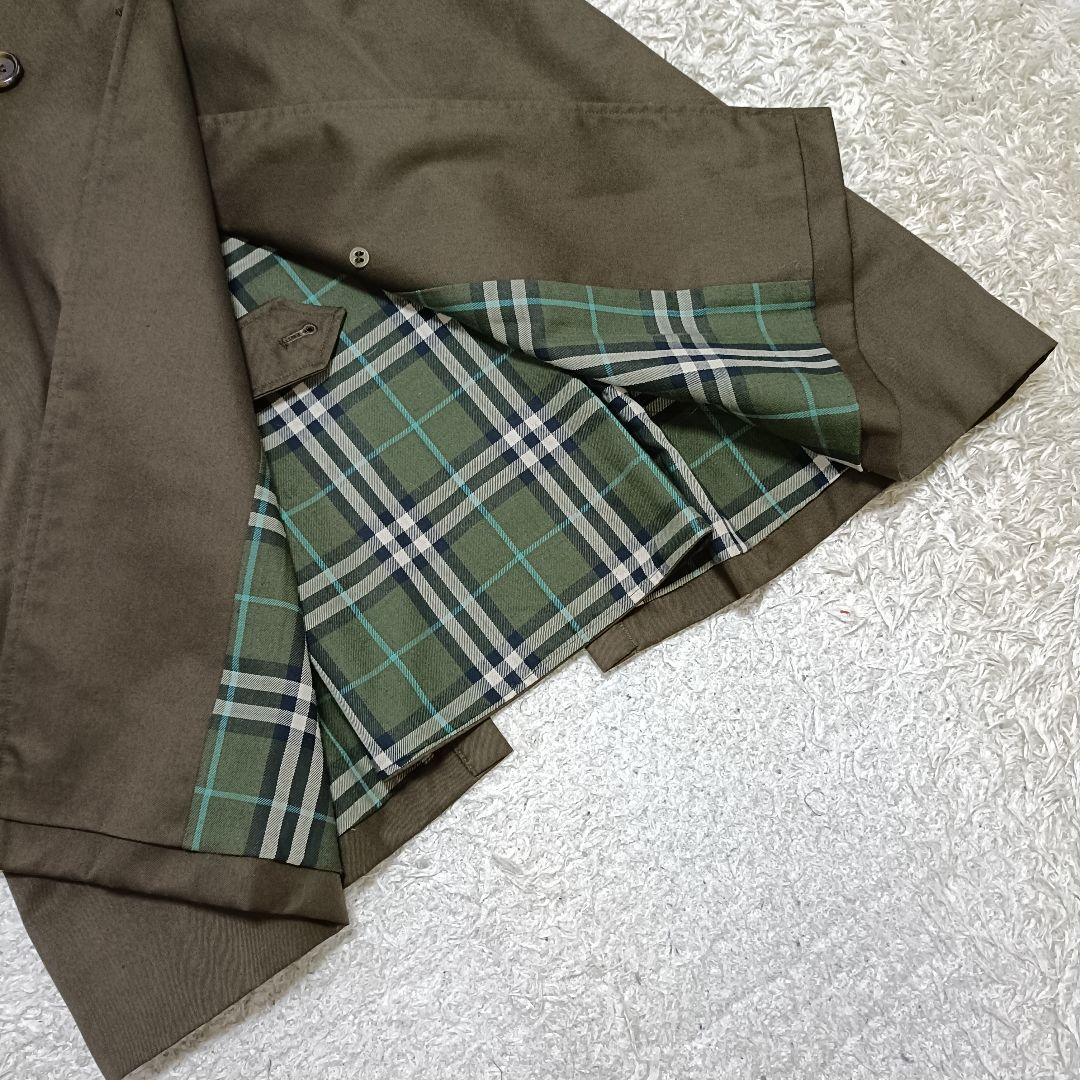 【美品】BURBERRY ノバチェック ベルト付き トレンチコート 英国製