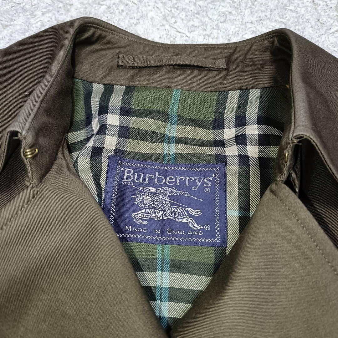 【美品】BURBERRY ノバチェック ベルト付き トレンチコート 英国製