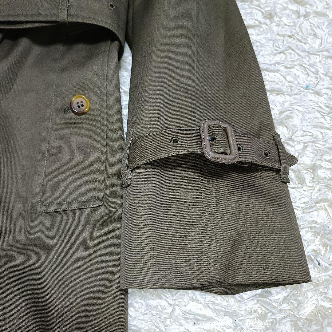 【美品】BURBERRY ノバチェック ベルト付き トレンチコート 英国製