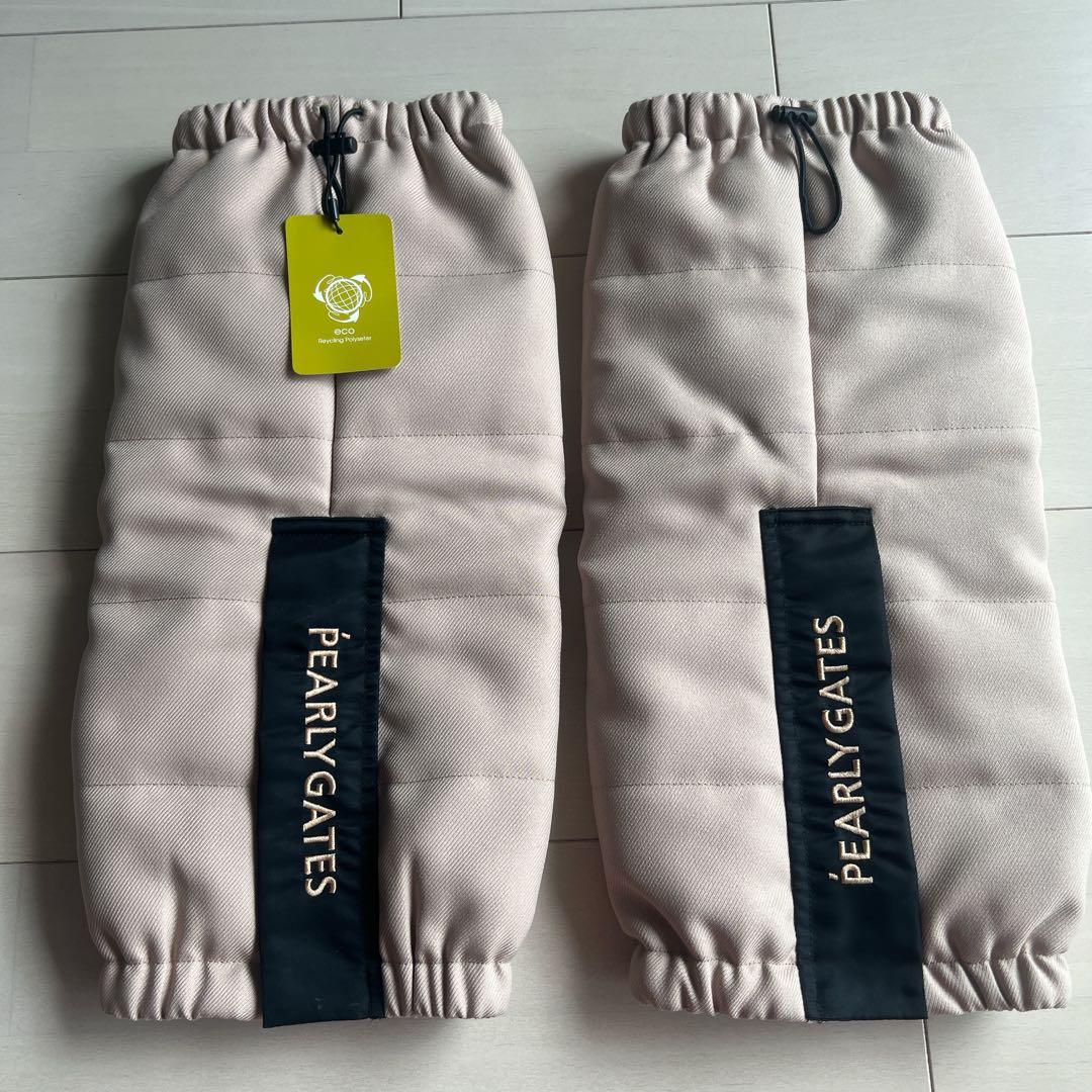 未使用♡パーリーゲイツ♡レディースゴルフレッグウォーマー♡防寒ラウンドグッズ♡