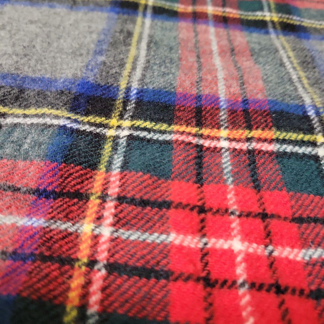 Johnstons of Elgin タータンチェックストール　カシミヤ含