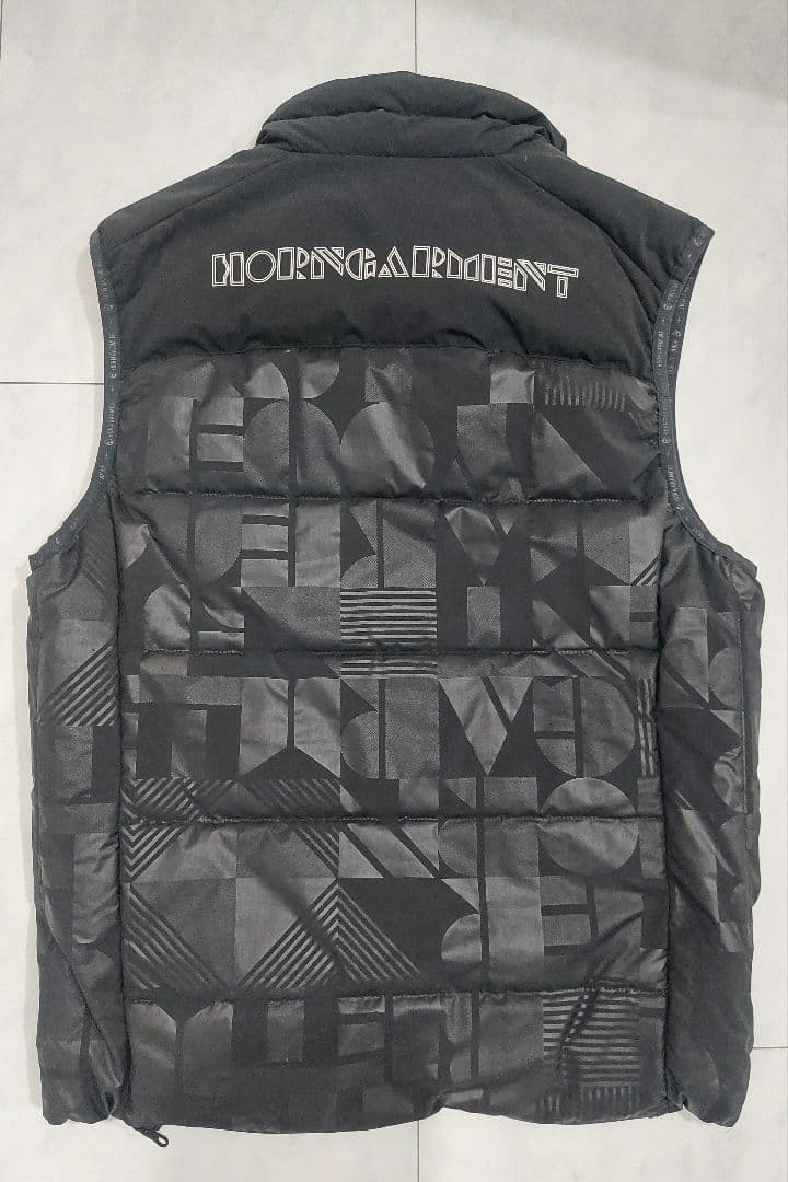 ホーンガーメント　ダウンベスト　ゴルフ　メンズ　ブラック　46